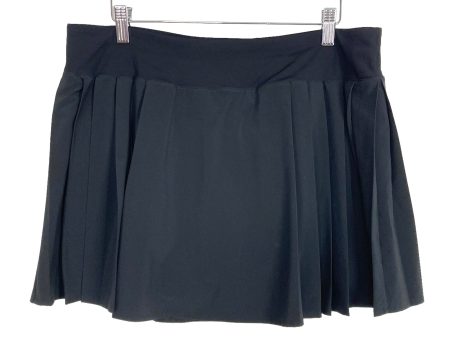 Lululemon Black Pleated Tennis Skirt with Biker Shorts- Size 12 Fashion