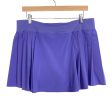 Lululemon Purple Pleated Tennis Skirt with Biker Shorts- Size 12 Cheap