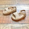 Zara Tan Rattan Sandals- Size 21 (~12-18M) on Sale