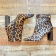 Sole Society Cow Hair Heeled Booties- Size 9.5 Online Hot Sale