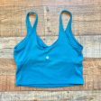 Lululemon Blue Padded Sports Bra- Size 8 Online Hot Sale