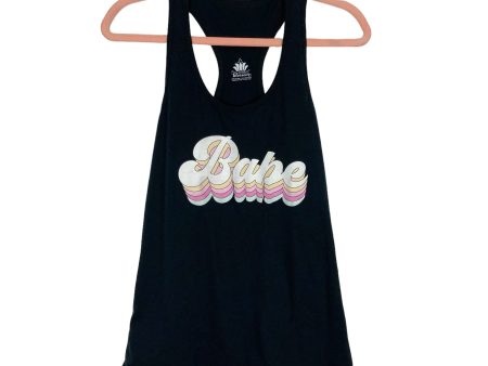 Event Blossom Black Babe Racerback Tank- Size ~S (see notes) Online