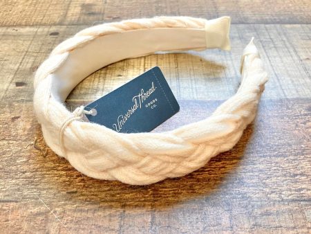 Universal Thread Cream Knit Braided Headband NWT Fashion