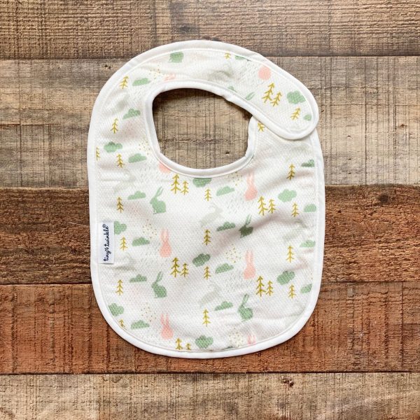 Tiny Twinkle Set of 3 Flowers Bunnies Bibs (sold as a set) Discount