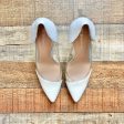 BCBGeneration Cream Grey Clear Side Heels- Size 7 (see notes) Supply