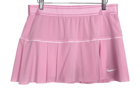 Nike Dri-Fit Pink Tennis Skirt with Biker Shorts NWT- Size L Online now