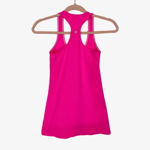 Lululemon Hot Pink Racerback Tank- Size ~6 (see notes) on Sale