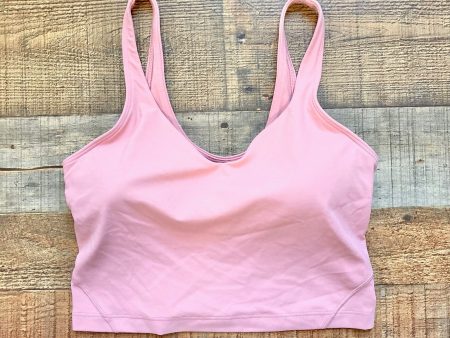 Lululemon Pink Padded Sports Bra- Size 8 Fashion