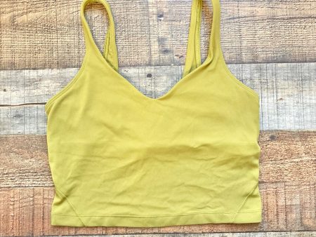 Lululemon Green Sports Bra- Size 8 (no pads included) For Discount