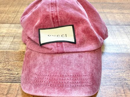 Glitzy Bella Faded Berry Logo Baseball Cap For Discount