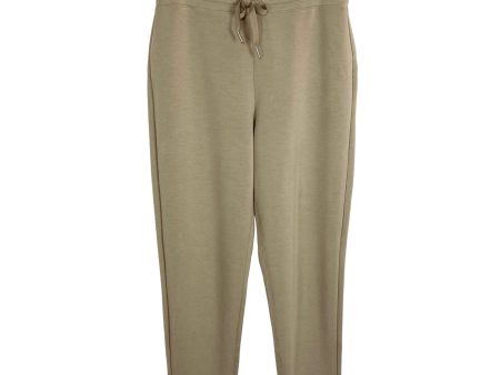 SPANX Tan Drawstring Cuffed Pants- Size XL (Inseam 26”) For Sale