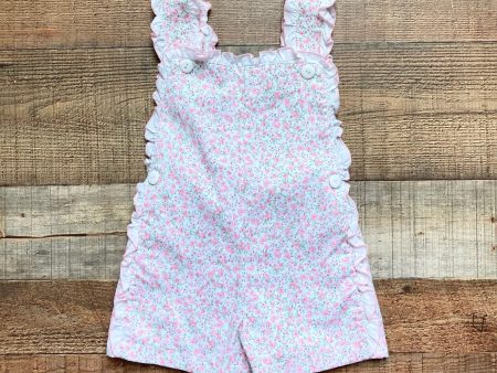 Sal & Pimenta Floral Soft Corduroy Romper- Size 2T Online Sale