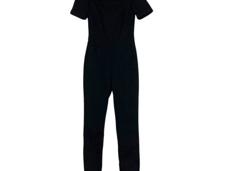 3x1 Black Denim Off the Shoulder Jumpsuit- Size XS Discount