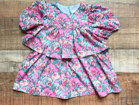 Vici x Destiny Floral Ruffle Tiered Dress- Size 2T Discount