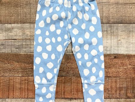 Hanna Anderson Blue with White Polka Dots Pajama Pants- Size 12-18M For Cheap