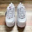 FILA White Disruptor Chunky Platform Wedge Sneakers NWT- Size 8 Supply