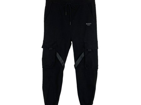 BLVCK Black Tokyo Elastic Waist Drawstring Pants- Size XS (Inseam 24”, sold out online) Fashion