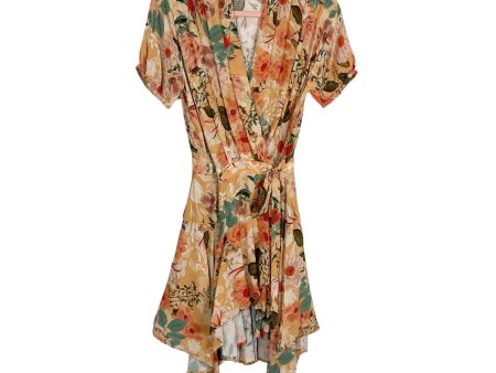 DRA Floral Wrap Dress- Size S Online now