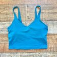 Lululemon Blue Padded Sports Bra- Size 8 Online Hot Sale