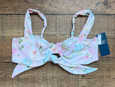 Abercrombie & Fitch Floral with Back Tie Underwire Bikini Top NWT- Size M (sold out online, we have matching bikini bottoms and cover up) Discount