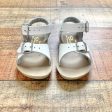 Sun-San White Leather Surfer Sandals- Size 5 Sale