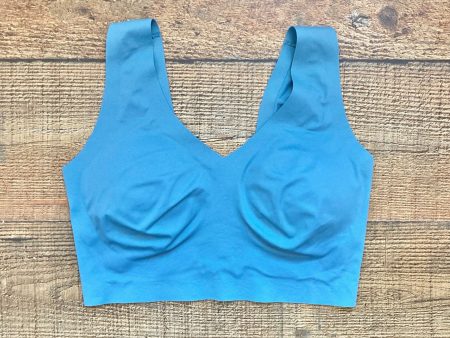 EBY Blue Seamless Bralette- Size S (we have matching underwear) Supply