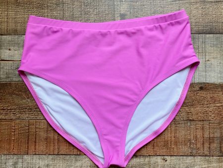 Pink Desert Neon Lilac Bikini Bottoms- Size XL (see notes) For Cheap