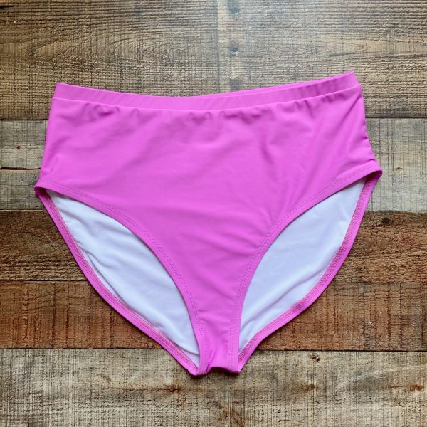 Pink Desert Neon Lilac Bikini Bottoms- Size XL (see notes) For Cheap