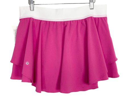 Lululemon Court Rival HR Tennis Skirt with Biker Shorts NWT- Size 12R (see notes) Hot on Sale