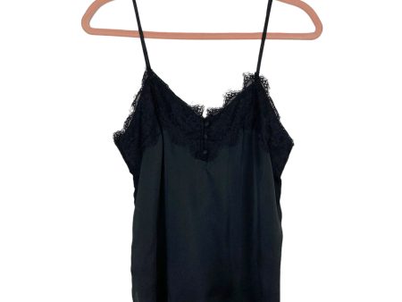 Abercrombie & Fitch Black Lace Trim Cami- Size S For Sale