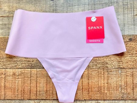 Spanx Luxe Lilac Lace Smooth Thong Underwear NWT- Size S Online