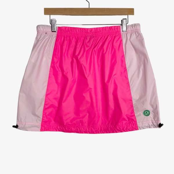 Nike Pink Colorblock Drawstring Waist Skirt- Size L (sold out online) Online Hot Sale