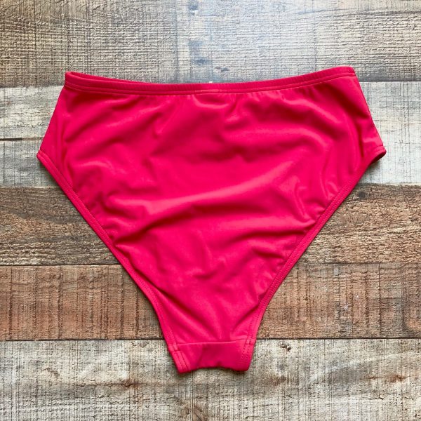 Eloquii Red Bikini Bottoms- Size 12 Online