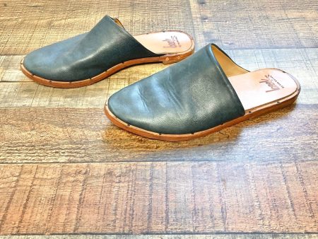 Beek...by Two Birds Seagull Leather Mules- Size 6.5 For Discount