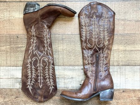 Old Gringo Brown Western Style with Cowboy Boots- Size 6 (see notes) For Discount