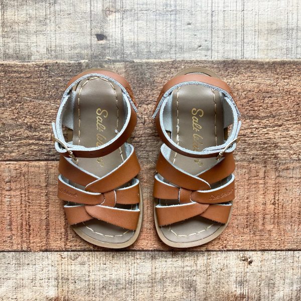 Salt Water Brown Leather Orignal Sandals- Size 6 (Brand New Condition) Supply