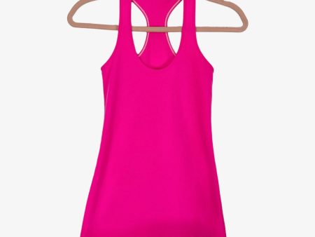 Lululemon Hot Pink Racerback Tank- Size ~6 (see notes) on Sale