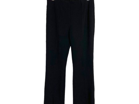 Time and Tru Black Pull On with Front Slits Pants- Size L (Inseam 29”) on Sale