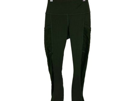 Fabletics Forest Green with Pockets and Mesh Detail Leggings- Size ~S (Inseam 26”, see notes) Supply