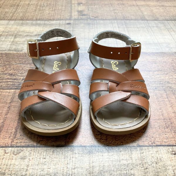 Salt Water Brown Leather Orignal Sandals- Size 6 (Brand New Condition) Supply