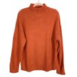 Zesica Orange Mock Neck Sweater NWT- Size L Online Sale