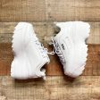 FILA White Disruptor Chunky Platform Wedge Sneakers NWT- Size 8 Supply