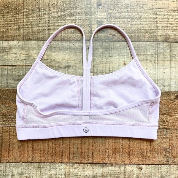 Storia Light Lilac Sports Bra- Size 6 on Sale