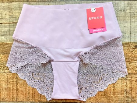 Spanx Luxe Lilac Lace Smooth Hi-Hipster Underwear NWT- Size S Online