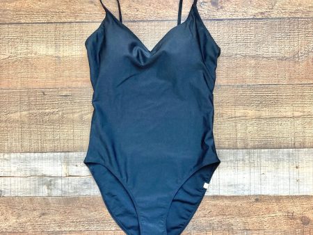 Summersalt Black Padded One Piece NWT- Size 8 Online now