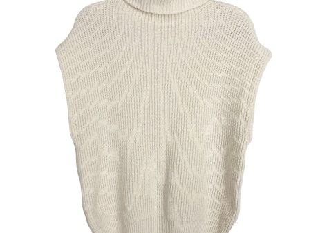 No Brand Cream Sleeveless Sweater- Size ~L (see notes) Hot on Sale