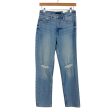 Free Assembly Light Wash Distressed The Original 90 s Straight Jeans NWT- Size 4 (Inseam 28”) on Sale