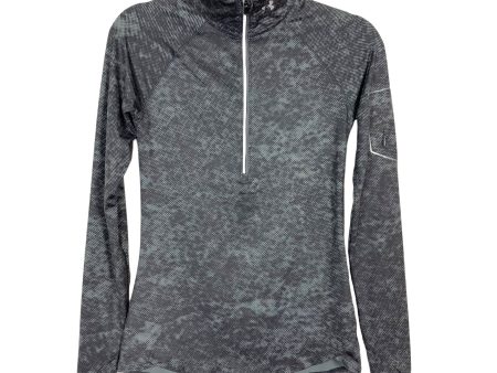 Under Armour Grey Printed Quarter Zip Pullover- Size XS Online