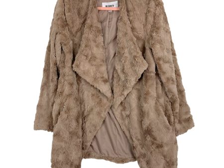 BB Dakota Faux Fur One Button Closure Jacket- Size S (see notes) For Discount