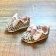 H&M Leopard Print Faux Suede with Bow Sneakers- Size 4-5 (sold out online) Hot on Sale